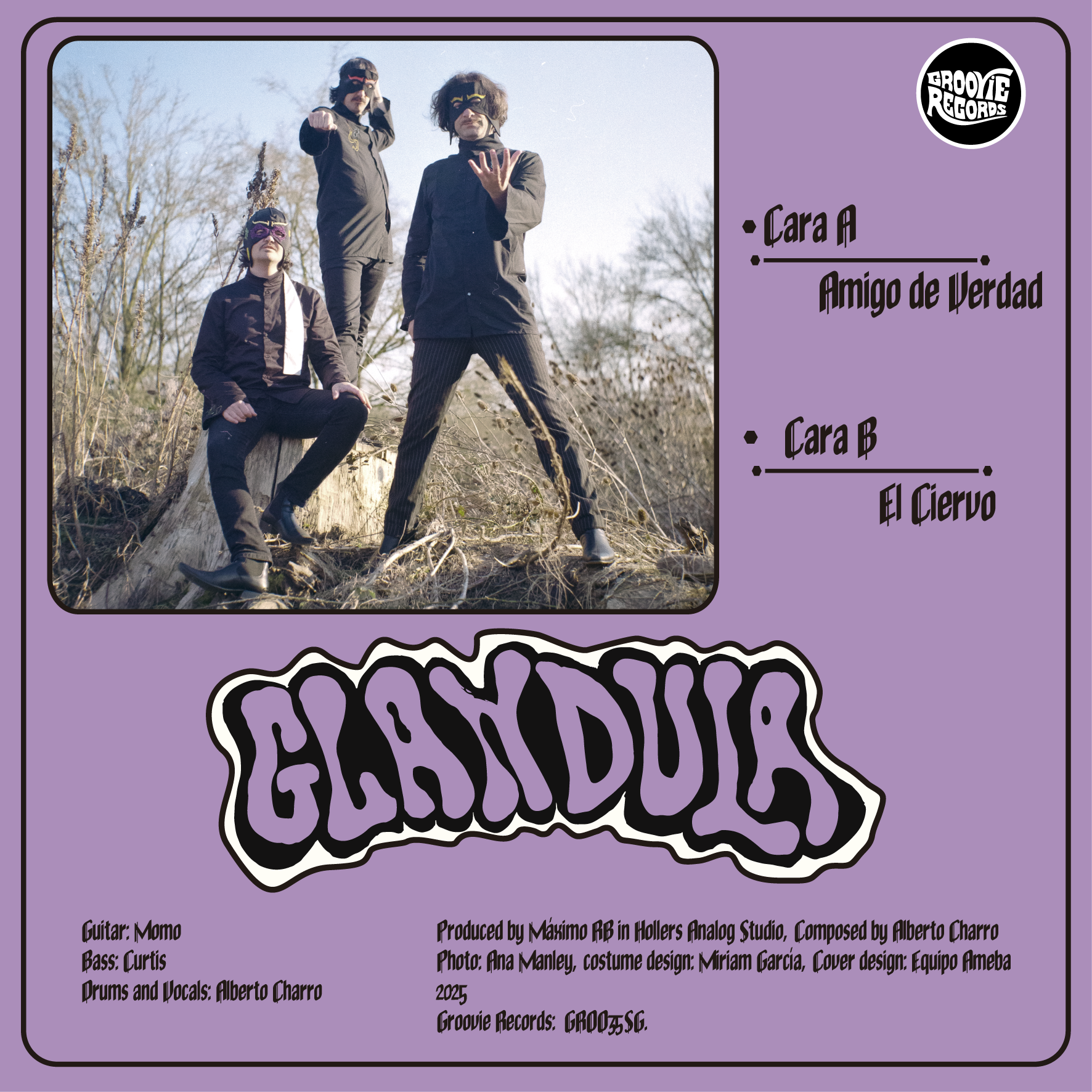 Glándula – Amigo De Verdad / El Ciervo 7"