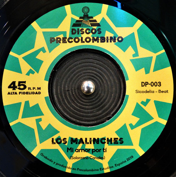 Los Malinches – Mi Amor Por Ti / Intensamente 7"